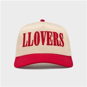 LLovesick Red + Cream LLovers Cap